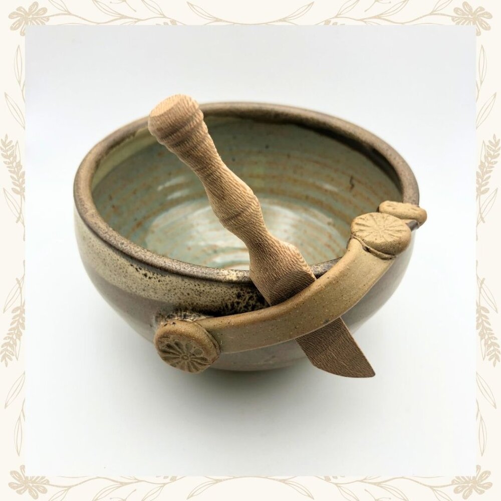 Studio Pottery Butter Bowl